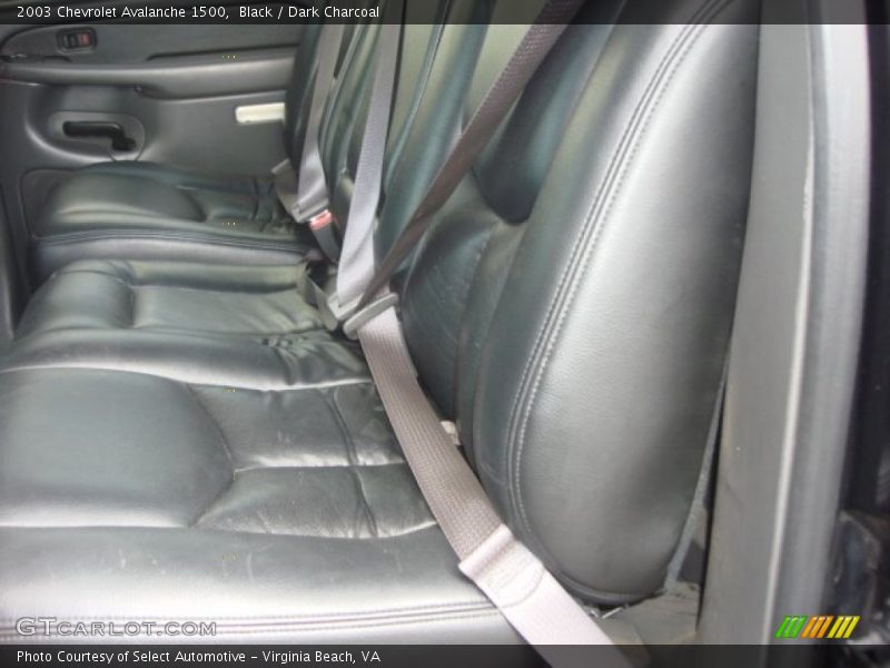 Black / Dark Charcoal 2003 Chevrolet Avalanche 1500
