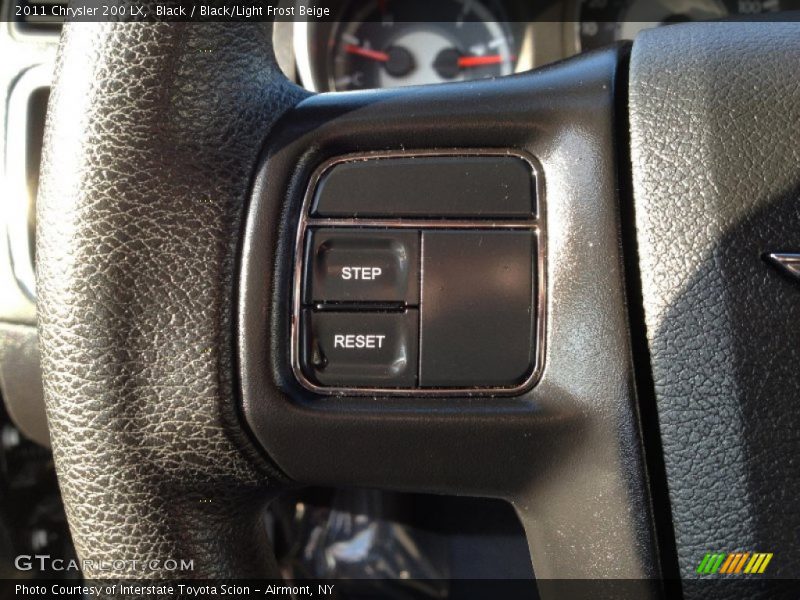 Black / Black/Light Frost Beige 2011 Chrysler 200 LX