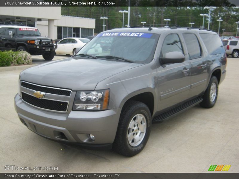 Graystone Metallic / Ebony 2007 Chevrolet Suburban 1500 LT