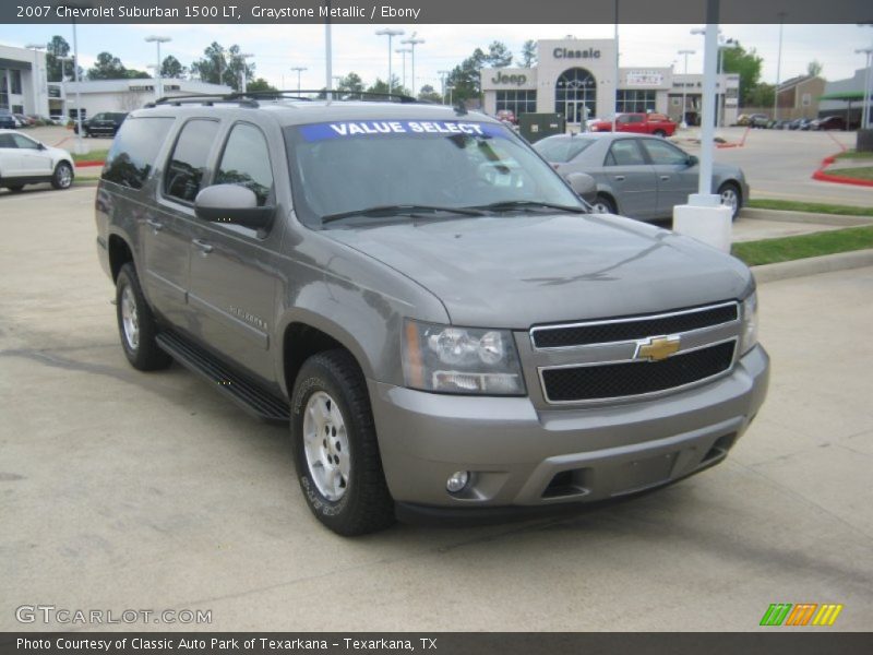 Graystone Metallic / Ebony 2007 Chevrolet Suburban 1500 LT
