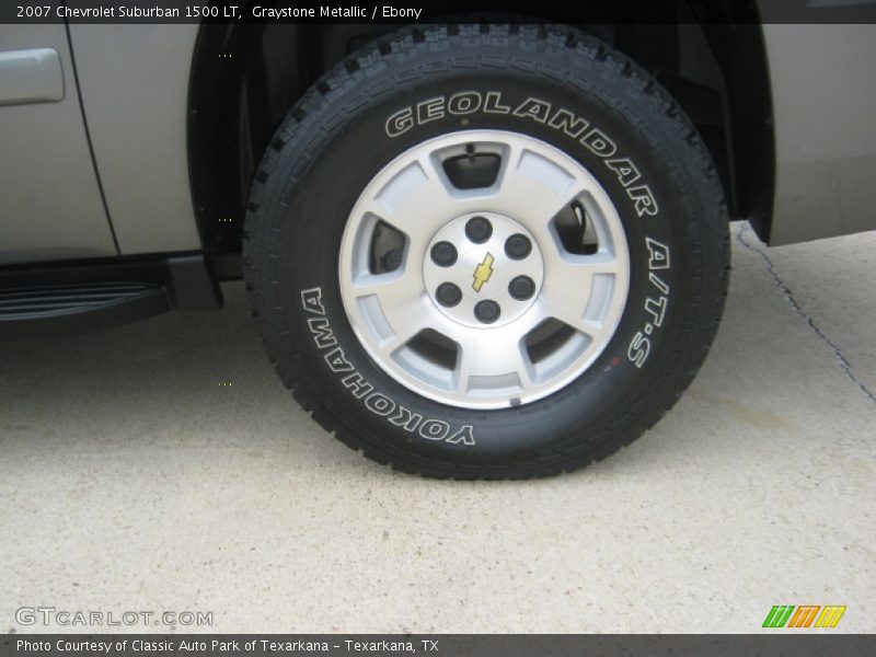 Graystone Metallic / Ebony 2007 Chevrolet Suburban 1500 LT