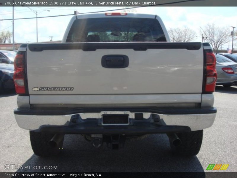 Silver Birch Metallic / Dark Charcoal 2006 Chevrolet Silverado 1500 Z71 Crew Cab 4x4