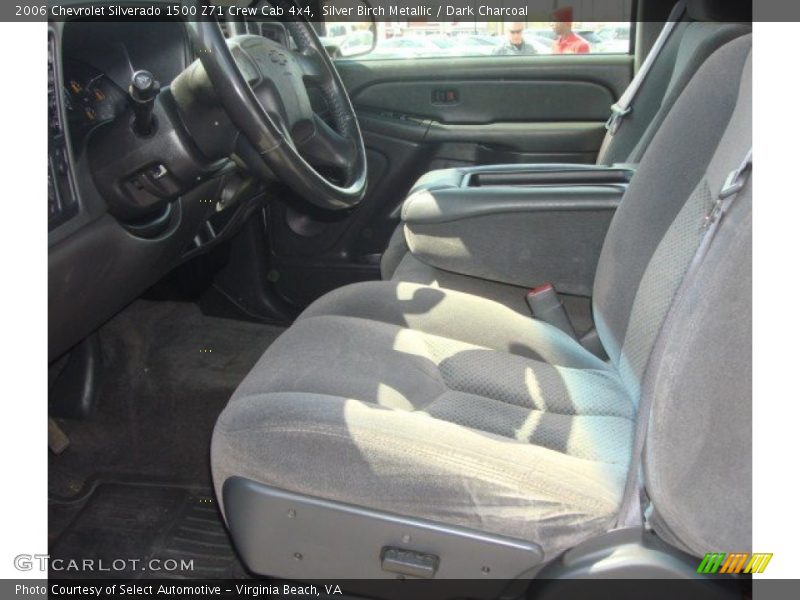 Silver Birch Metallic / Dark Charcoal 2006 Chevrolet Silverado 1500 Z71 Crew Cab 4x4