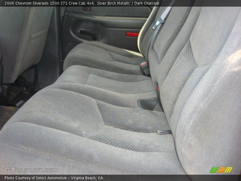 Silver Birch Metallic / Dark Charcoal 2006 Chevrolet Silverado 1500 Z71 Crew Cab 4x4