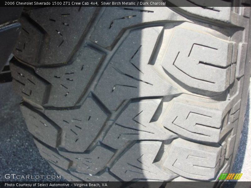 Silver Birch Metallic / Dark Charcoal 2006 Chevrolet Silverado 1500 Z71 Crew Cab 4x4