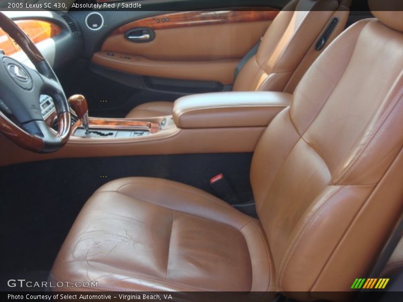 Absolutely Red / Saddle 2005 Lexus SC 430