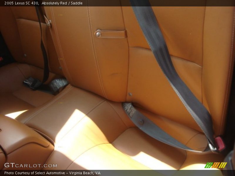 Absolutely Red / Saddle 2005 Lexus SC 430