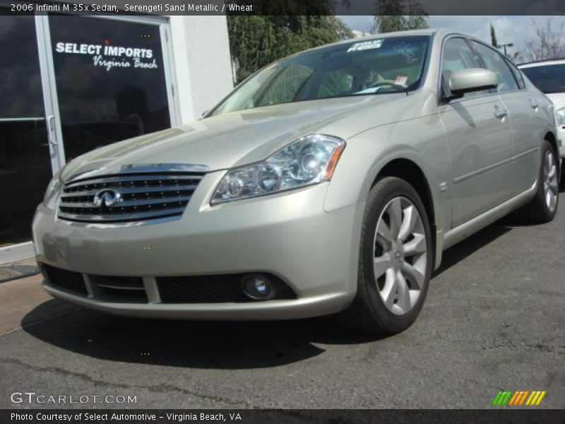 Serengeti Sand Metallic / Wheat 2006 Infiniti M 35x Sedan
