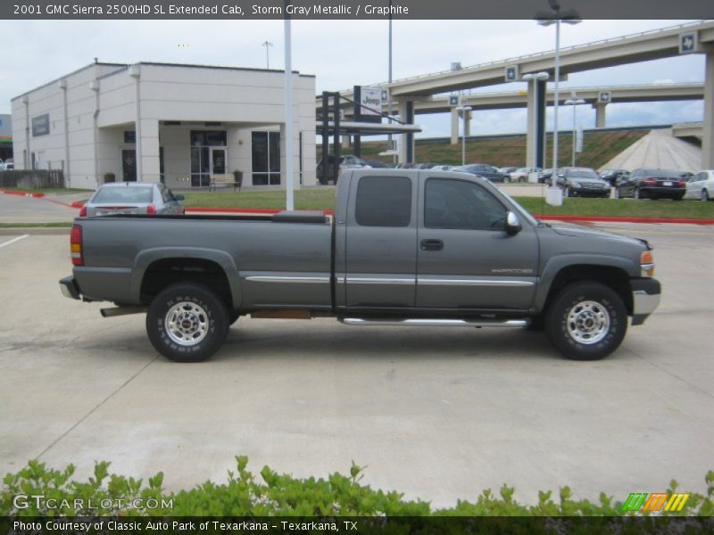  2001 Sierra 2500HD SL Extended Cab Storm Gray Metallic