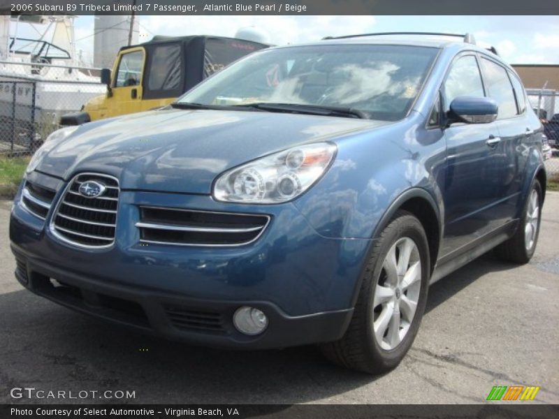 Atlantic Blue Pearl / Beige 2006 Subaru B9 Tribeca Limited 7 Passenger