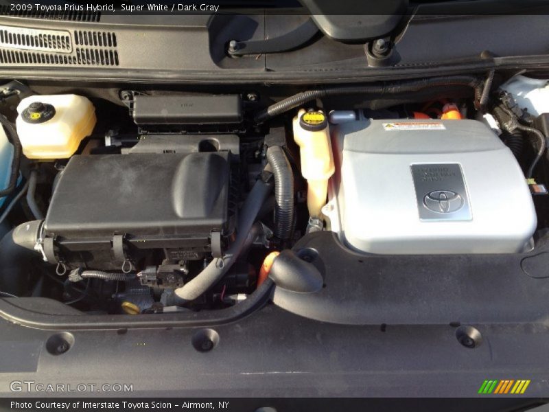 Super White / Dark Gray 2009 Toyota Prius Hybrid