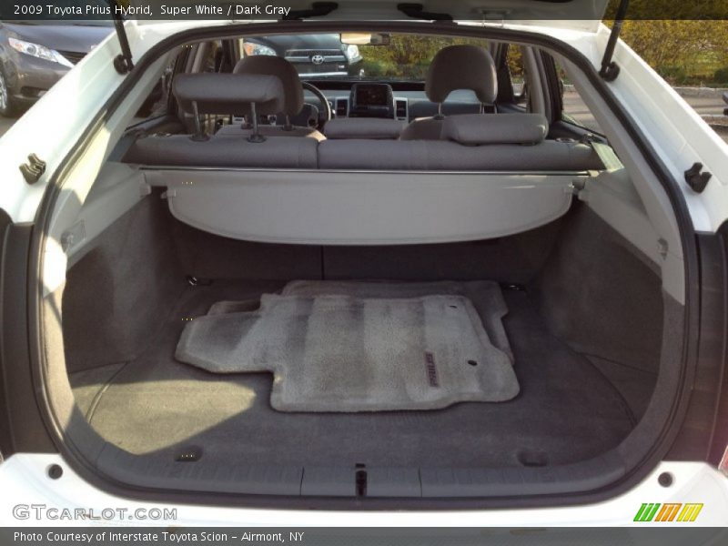 Super White / Dark Gray 2009 Toyota Prius Hybrid