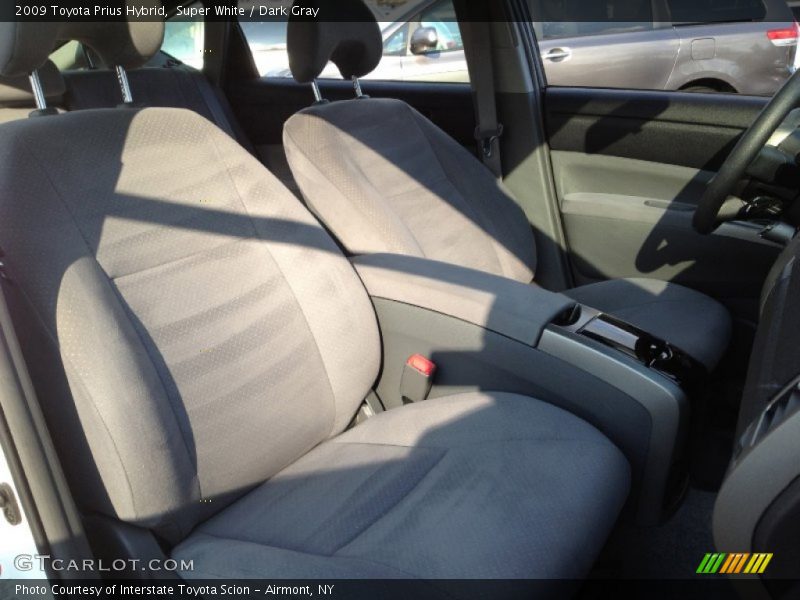 Super White / Dark Gray 2009 Toyota Prius Hybrid