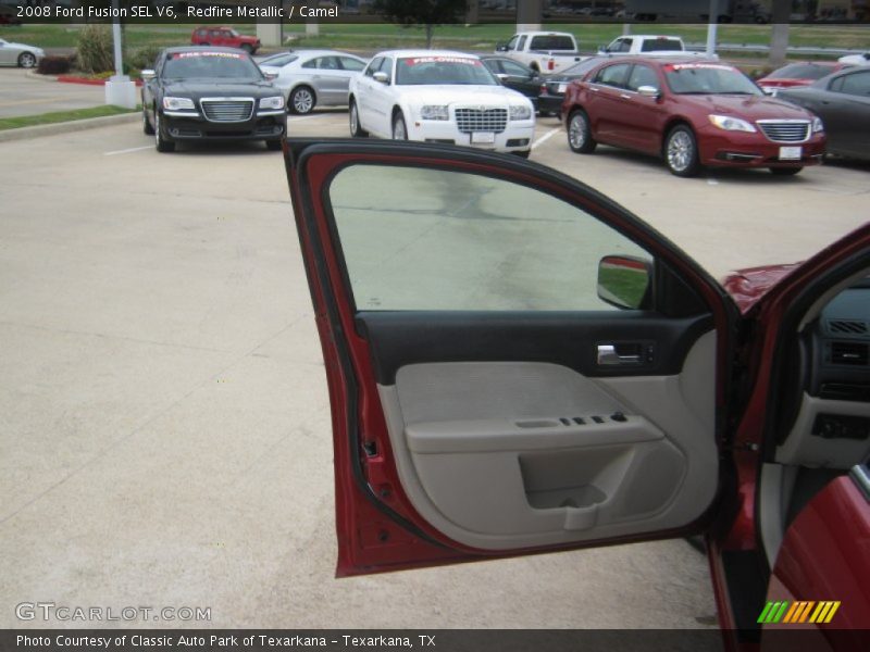 Redfire Metallic / Camel 2008 Ford Fusion SEL V6