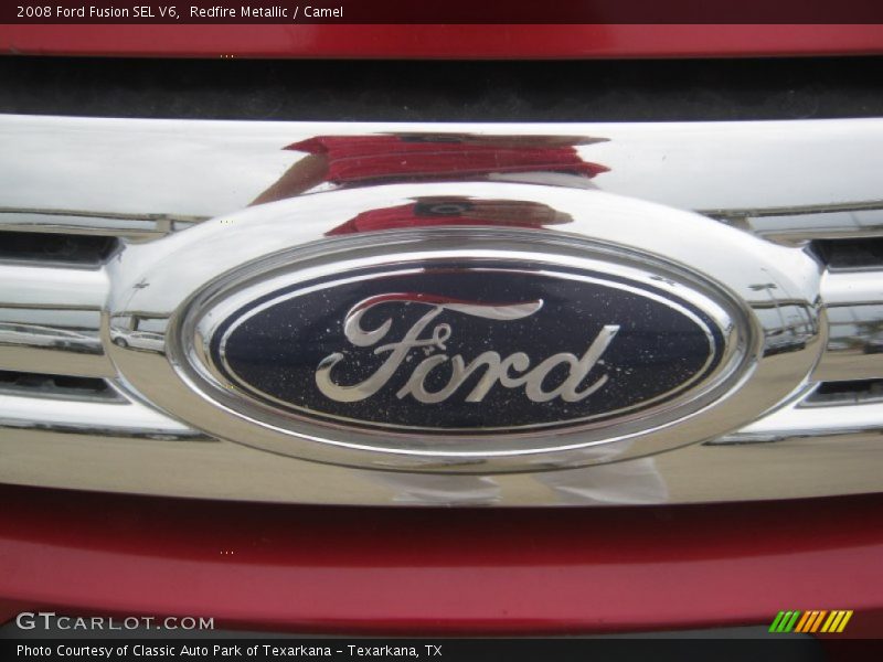 Redfire Metallic / Camel 2008 Ford Fusion SEL V6