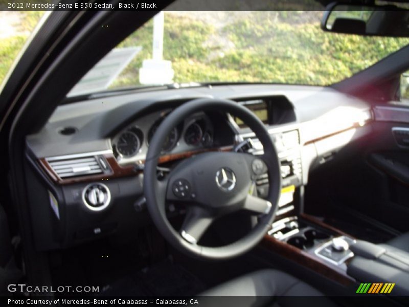 Black / Black 2012 Mercedes-Benz E 350 Sedan