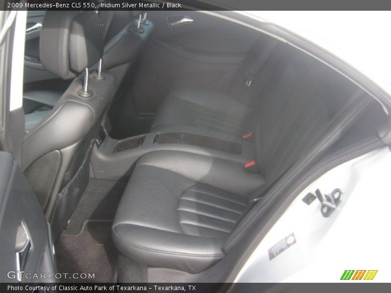 Iridium Silver Metallic / Black 2009 Mercedes-Benz CLS 550