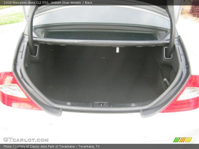 Iridium Silver Metallic / Black 2009 Mercedes-Benz CLS 550