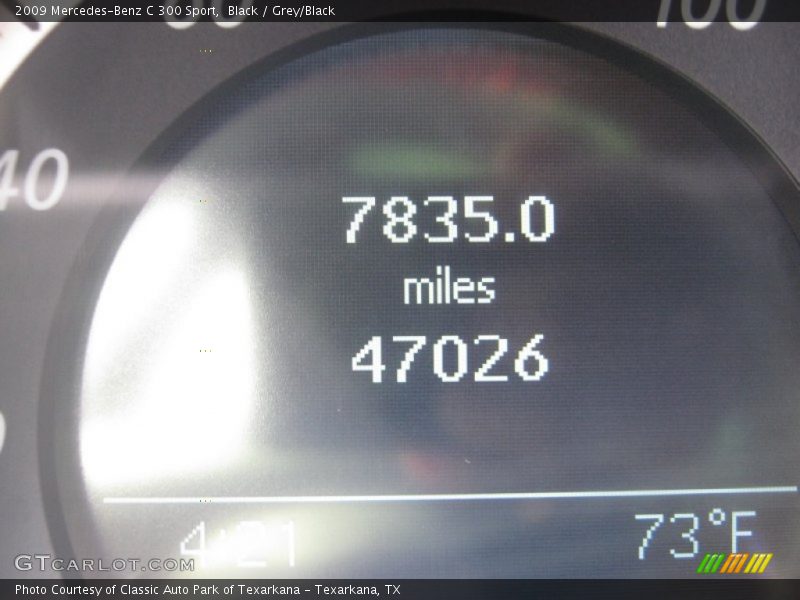 Black / Grey/Black 2009 Mercedes-Benz C 300 Sport