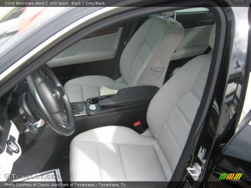 Black / Grey/Black 2009 Mercedes-Benz C 300 Sport