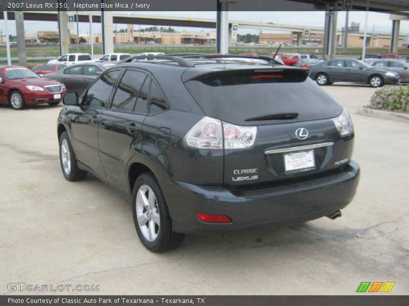 Neptune Blue Mica / Ivory 2007 Lexus RX 350