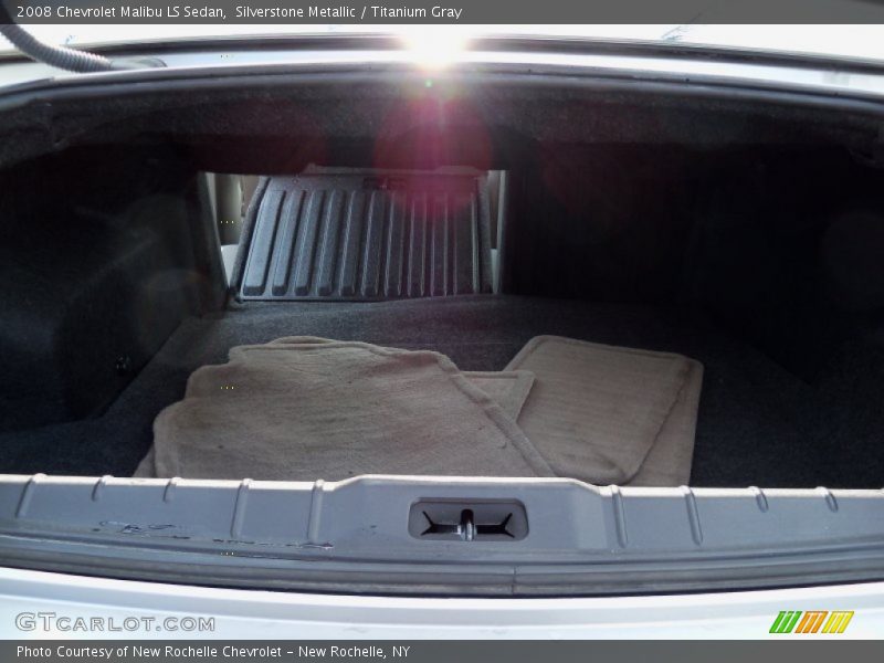 Silverstone Metallic / Titanium Gray 2008 Chevrolet Malibu LS Sedan