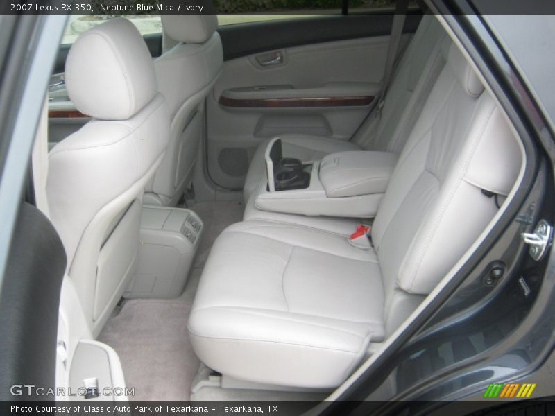 Neptune Blue Mica / Ivory 2007 Lexus RX 350