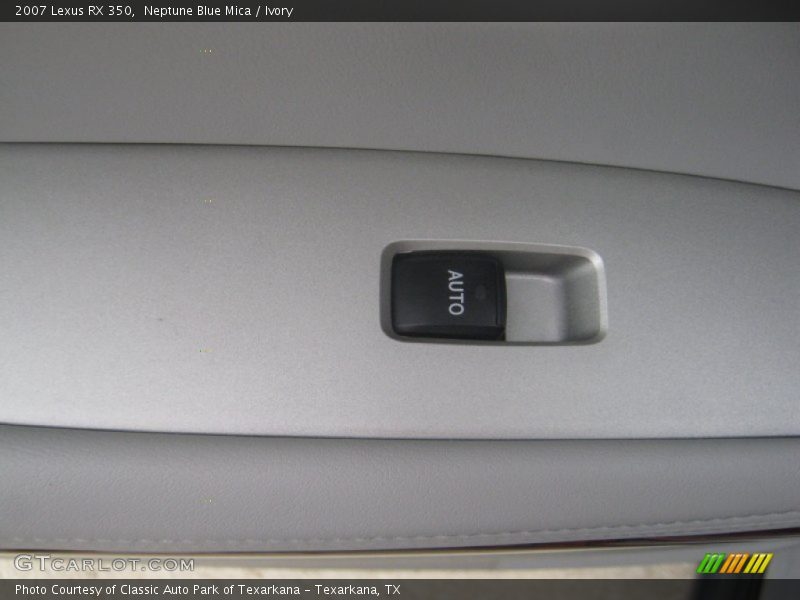 Neptune Blue Mica / Ivory 2007 Lexus RX 350