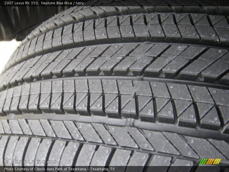 Neptune Blue Mica / Ivory 2007 Lexus RX 350