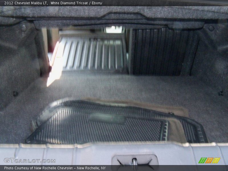 White Diamond Tricoat / Ebony 2012 Chevrolet Malibu LT