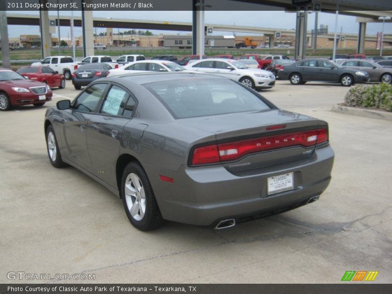 Tungsten Metallic / Black 2011 Dodge Charger SE