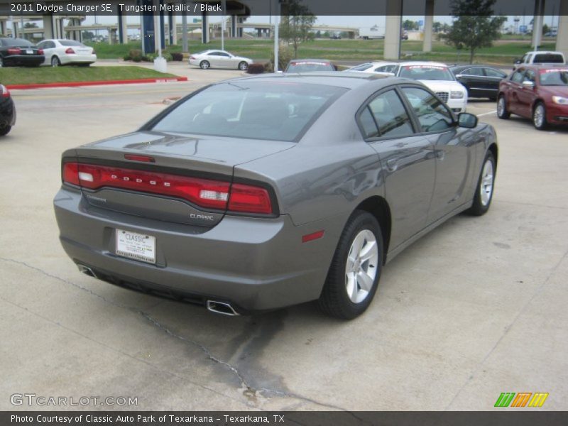 Tungsten Metallic / Black 2011 Dodge Charger SE