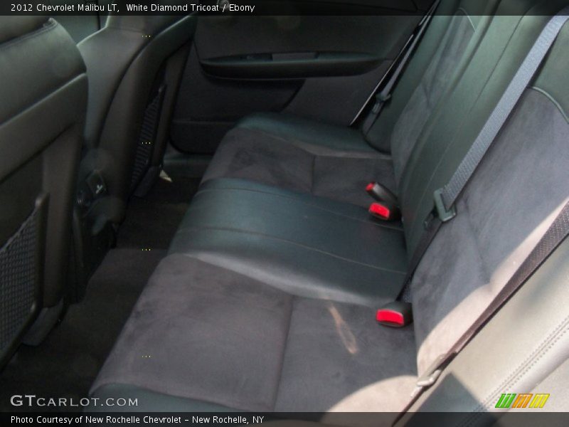 White Diamond Tricoat / Ebony 2012 Chevrolet Malibu LT