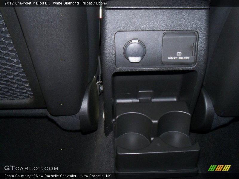 White Diamond Tricoat / Ebony 2012 Chevrolet Malibu LT