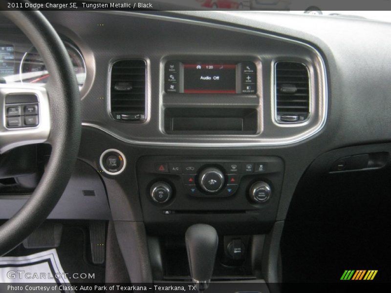 Tungsten Metallic / Black 2011 Dodge Charger SE