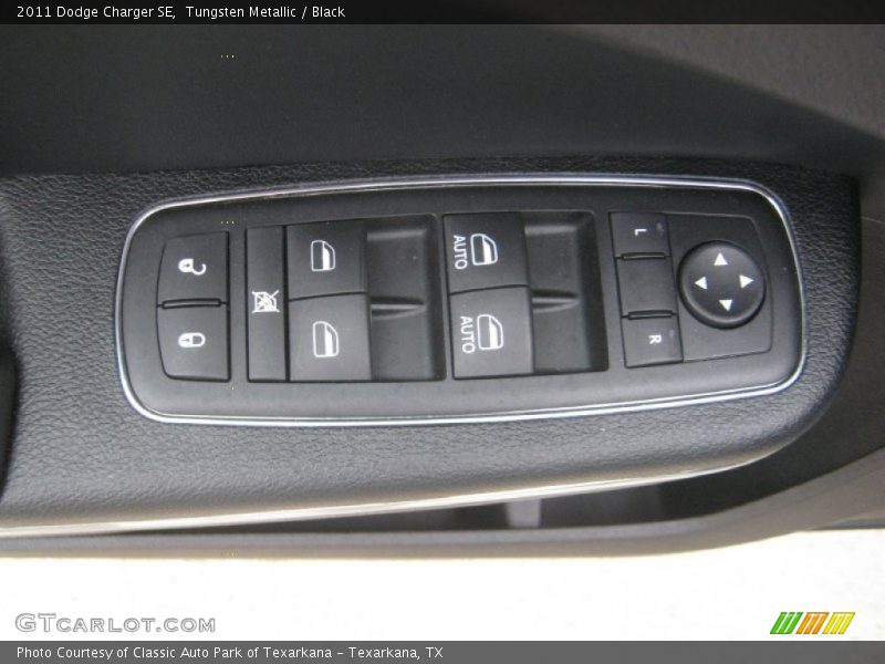Tungsten Metallic / Black 2011 Dodge Charger SE