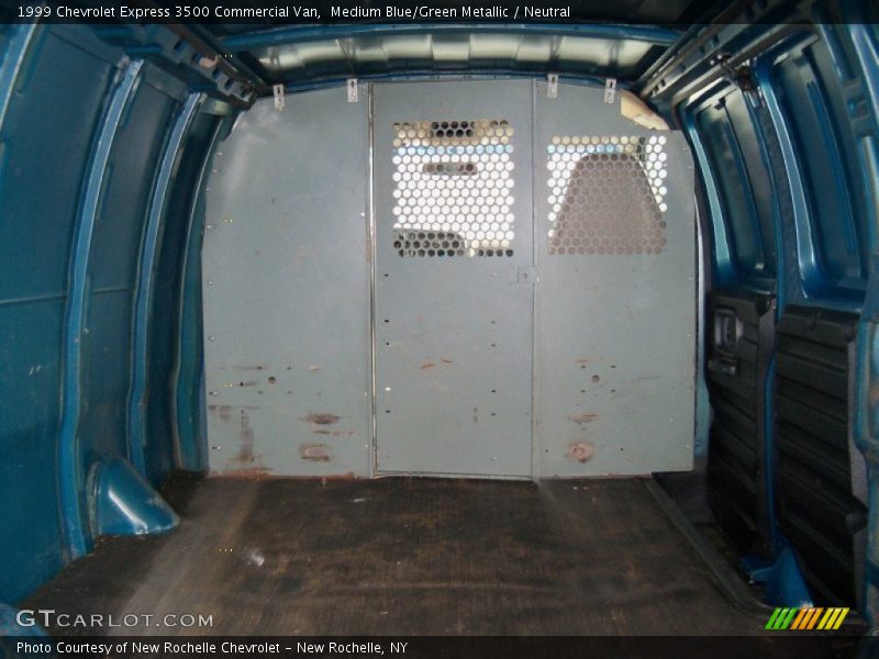 Medium Blue/Green Metallic / Neutral 1999 Chevrolet Express 3500 Commercial Van
