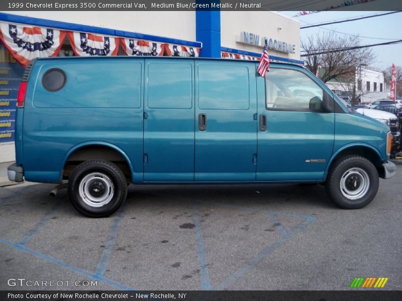 1999 Express 3500 Commercial Van Medium Blue/Green Metallic