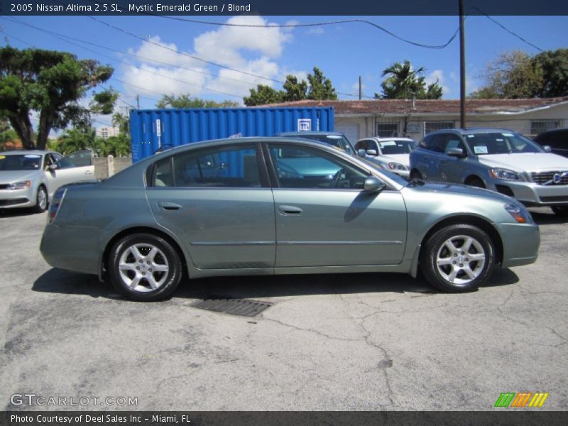 Mystic Emerald Green / Blond 2005 Nissan Altima 2.5 SL
