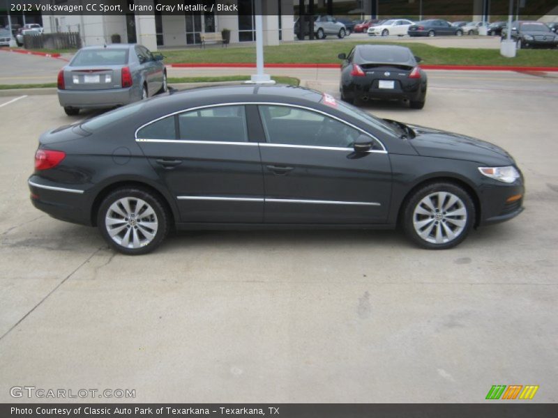 Urano Gray Metallic / Black 2012 Volkswagen CC Sport