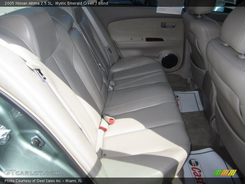 Mystic Emerald Green / Blond 2005 Nissan Altima 2.5 SL