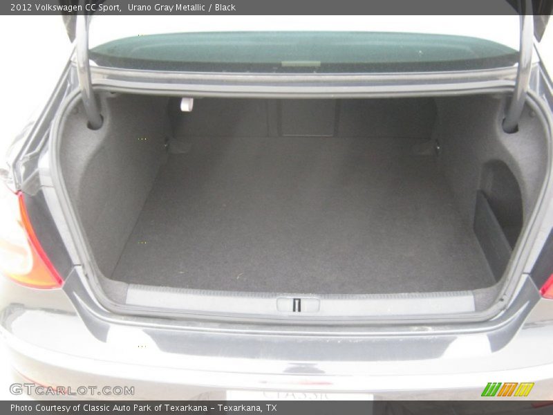 Urano Gray Metallic / Black 2012 Volkswagen CC Sport