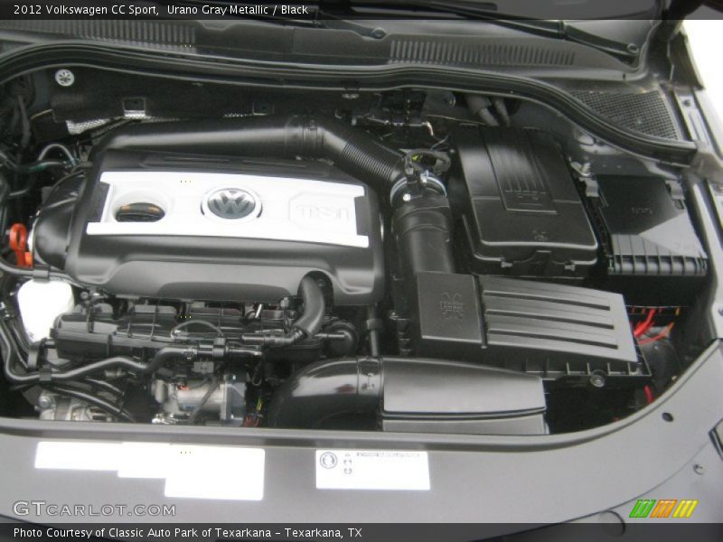 Urano Gray Metallic / Black 2012 Volkswagen CC Sport