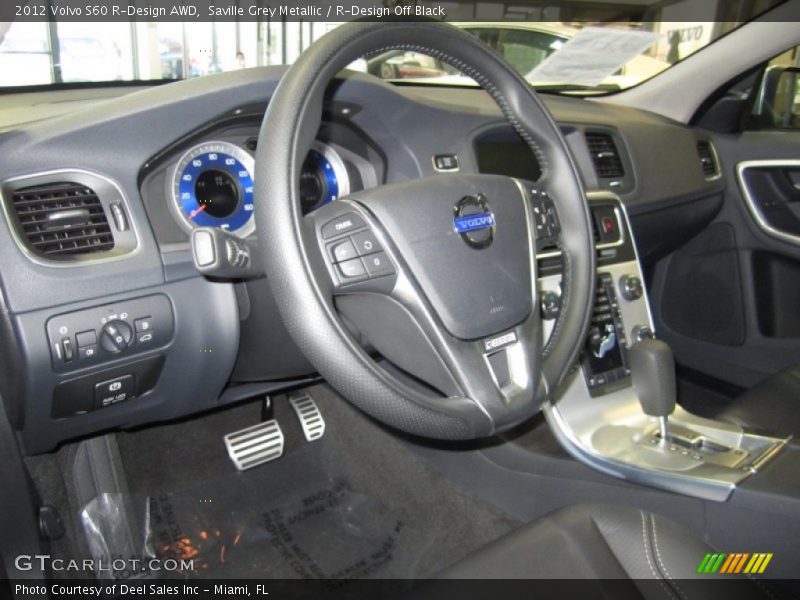  2012 S60 R-Design AWD Steering Wheel