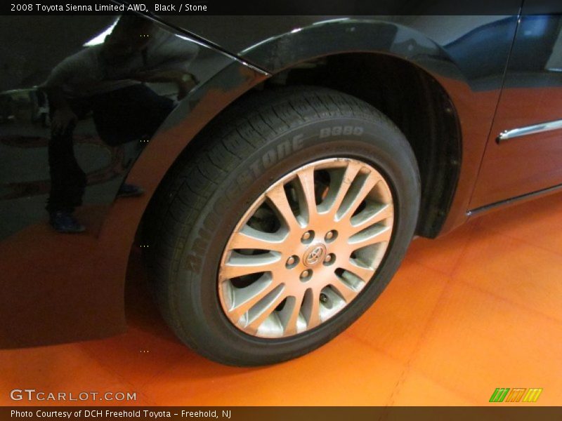 Black / Stone 2008 Toyota Sienna Limited AWD