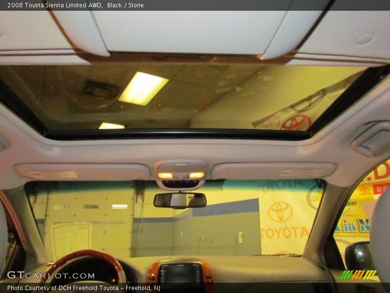 Black / Stone 2008 Toyota Sienna Limited AWD