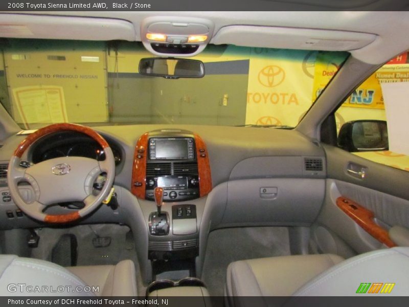Black / Stone 2008 Toyota Sienna Limited AWD
