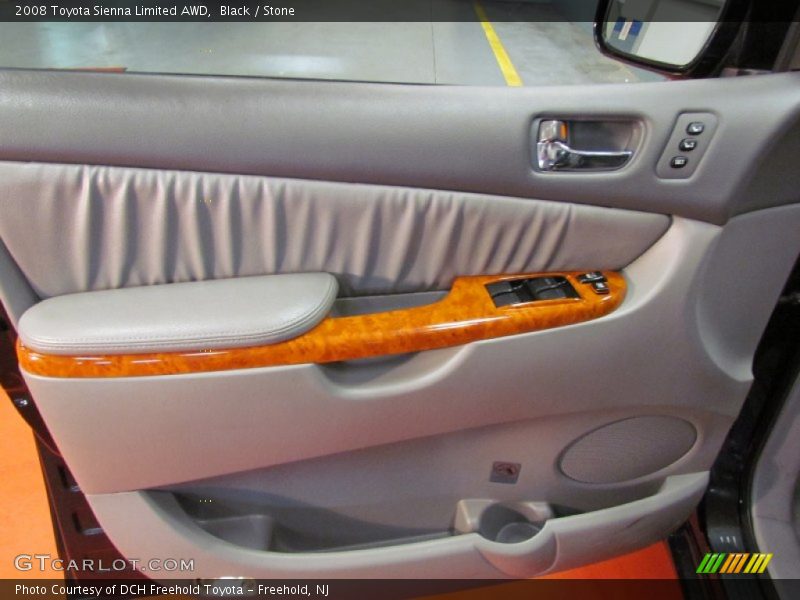Black / Stone 2008 Toyota Sienna Limited AWD