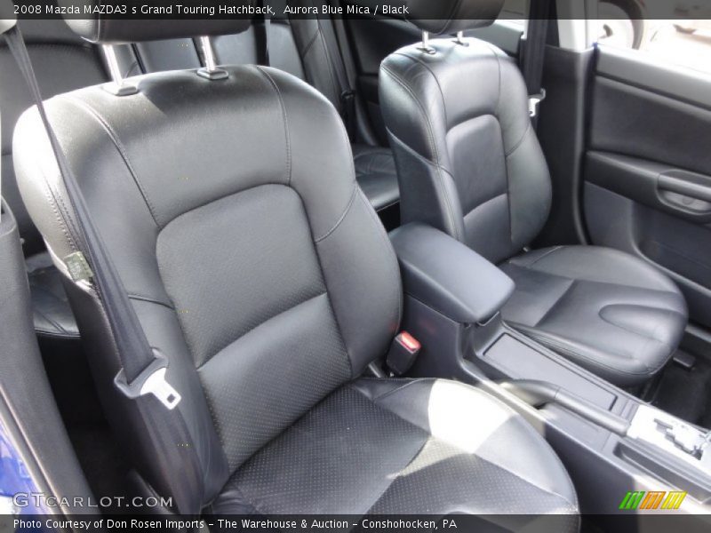  2008 MAZDA3 s Grand Touring Hatchback Black Interior