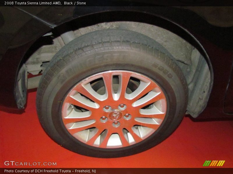 Black / Stone 2008 Toyota Sienna Limited AWD